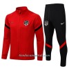 Chaqueta De Entrenamiento Trajes Atlético Madrid 2021/22 Roja - Hombre